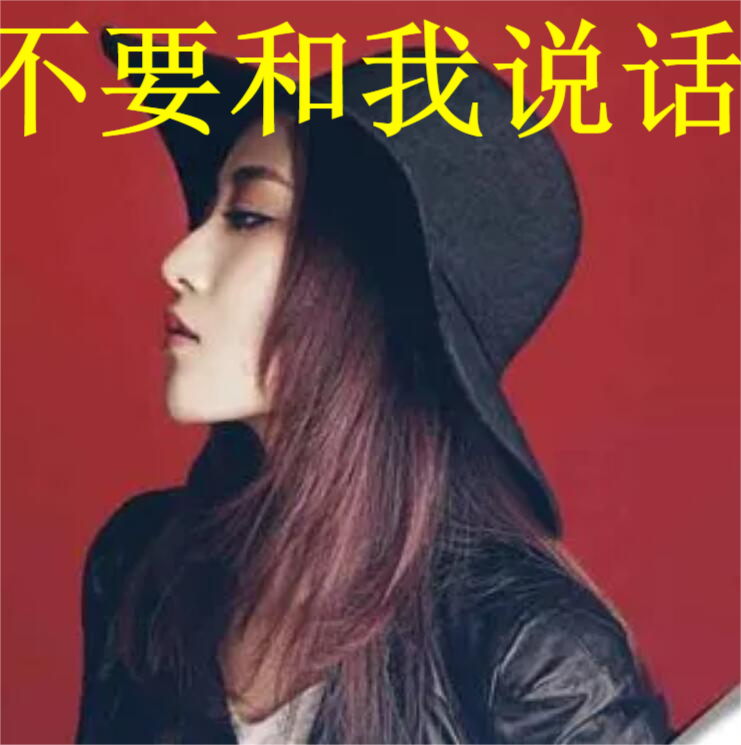 不要和我说话