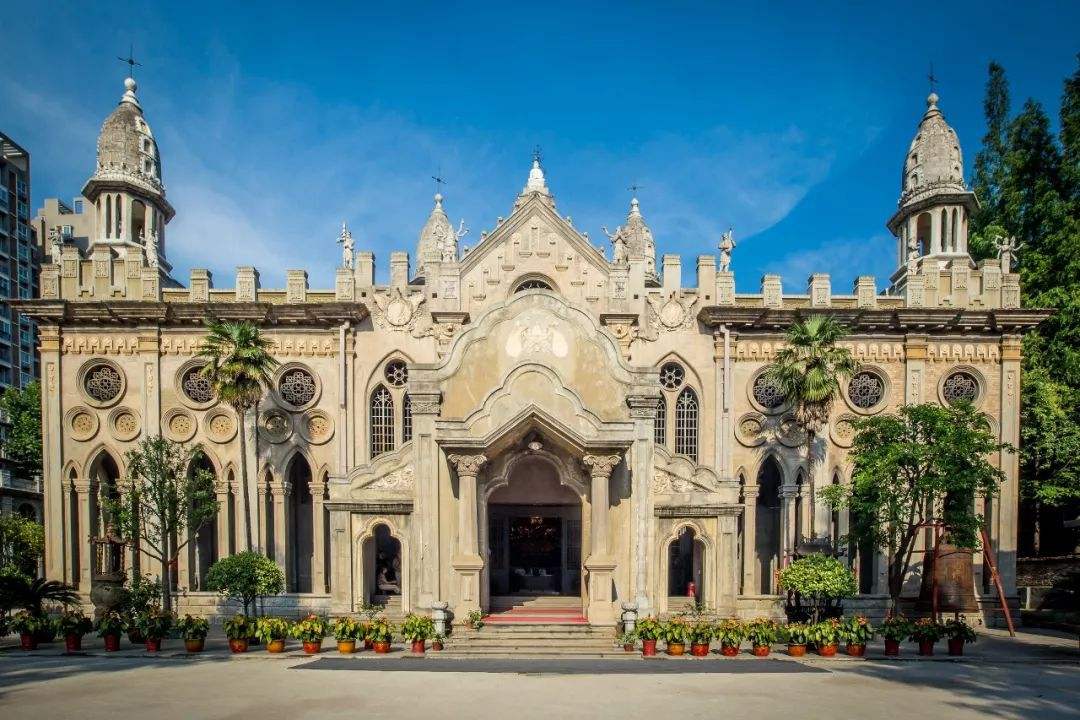 武汉汉传佛寺经典代表古德寺，堪为“佛教胜地一大奇景”_百科TA说