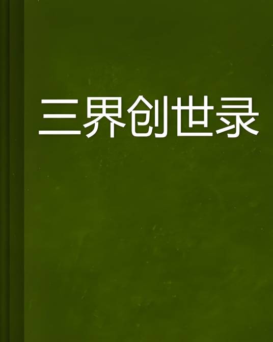 三界创世录_百度百科