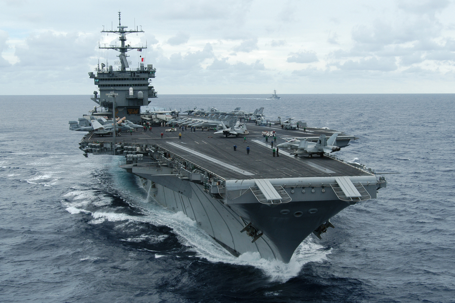 "企业号"(cvn-65)航空母舰