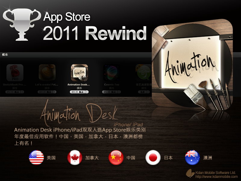 animation desk动画桌