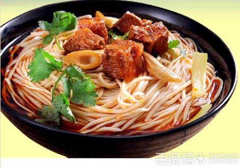 香辣酸菜牛肉粉