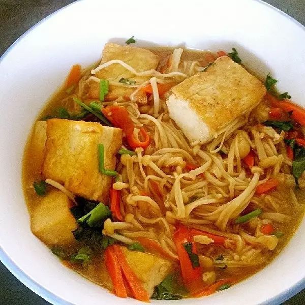 金针菇豆腐