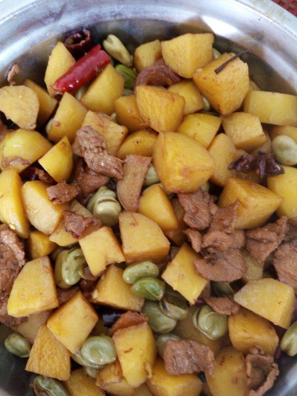 沙嗲猪肉炖土豆