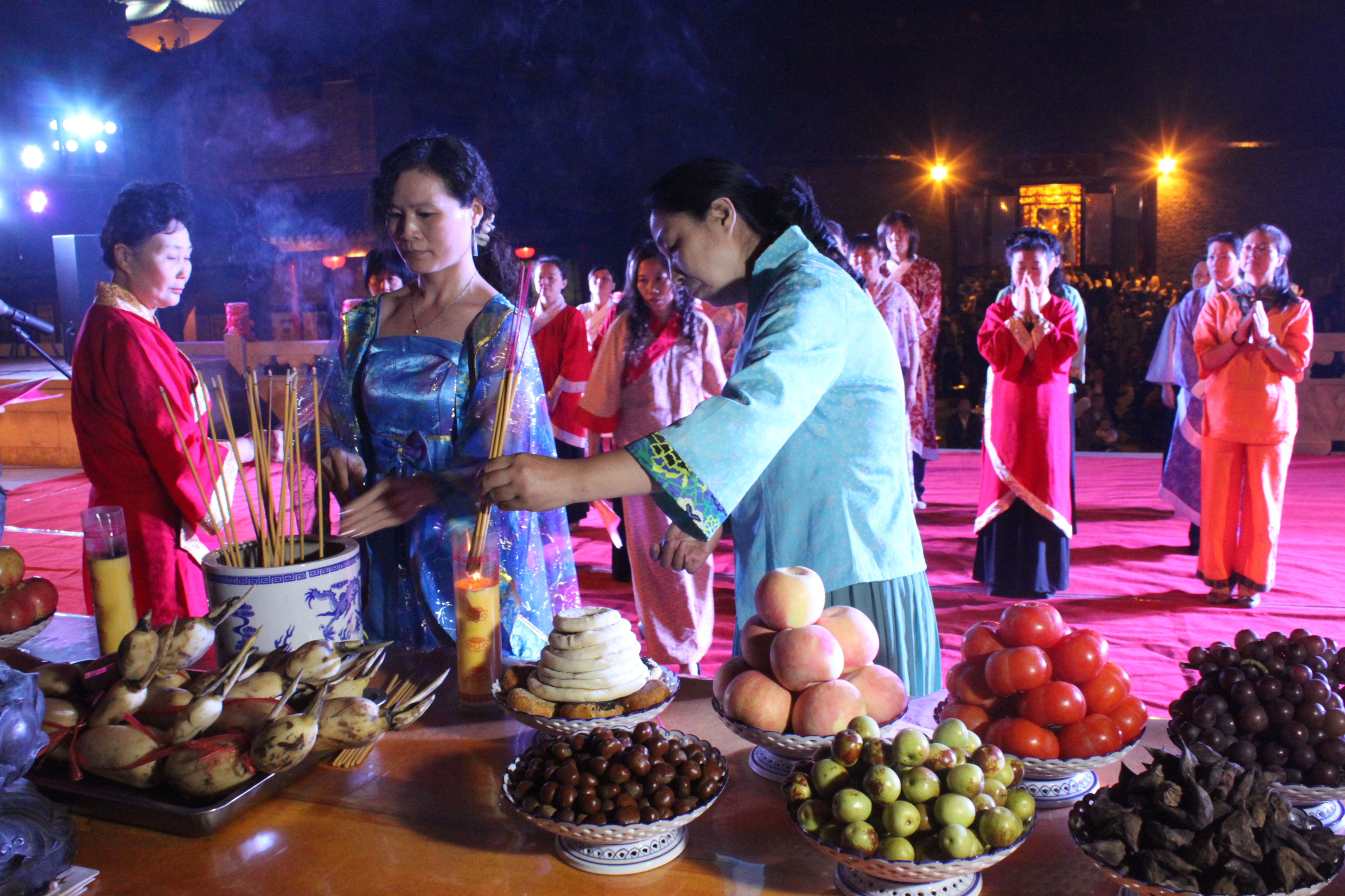 中秋节(扬州中秋拜月)