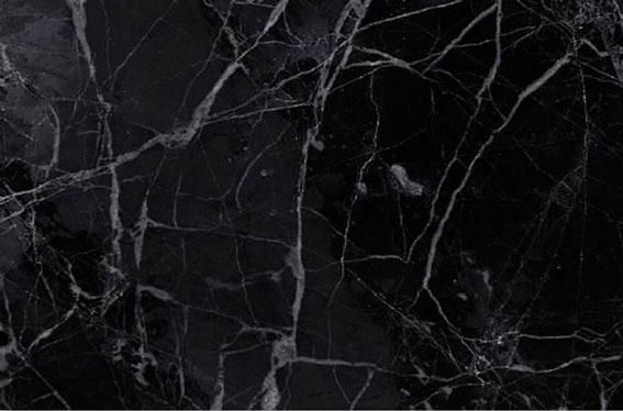 因为其呈现黑色,故称之为克里特黑.该大理石产地为希腊.