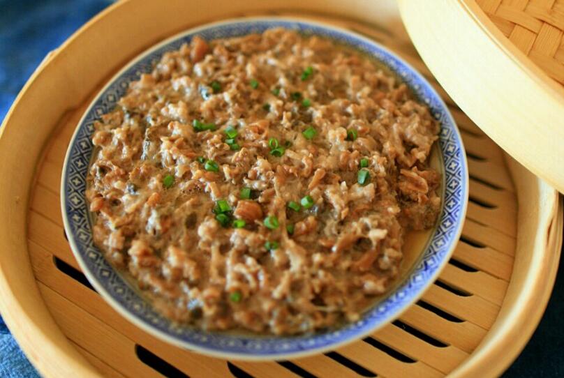 客家梅菜蒸肉饼