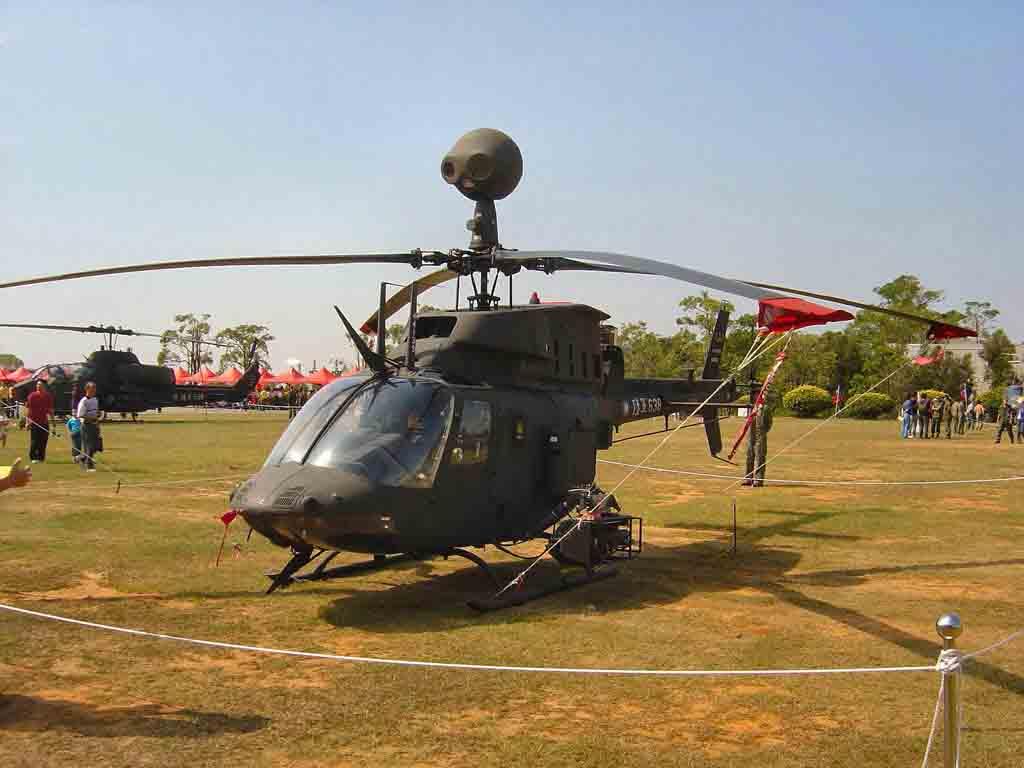 oh-58d型侦察直升机