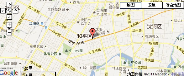  p>长白维华商业广场位于沈阳市和平区长白岛中心位置——南京南街