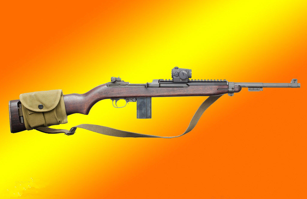 在二战期间,m1卡宾枪及其变形枪是一种相当