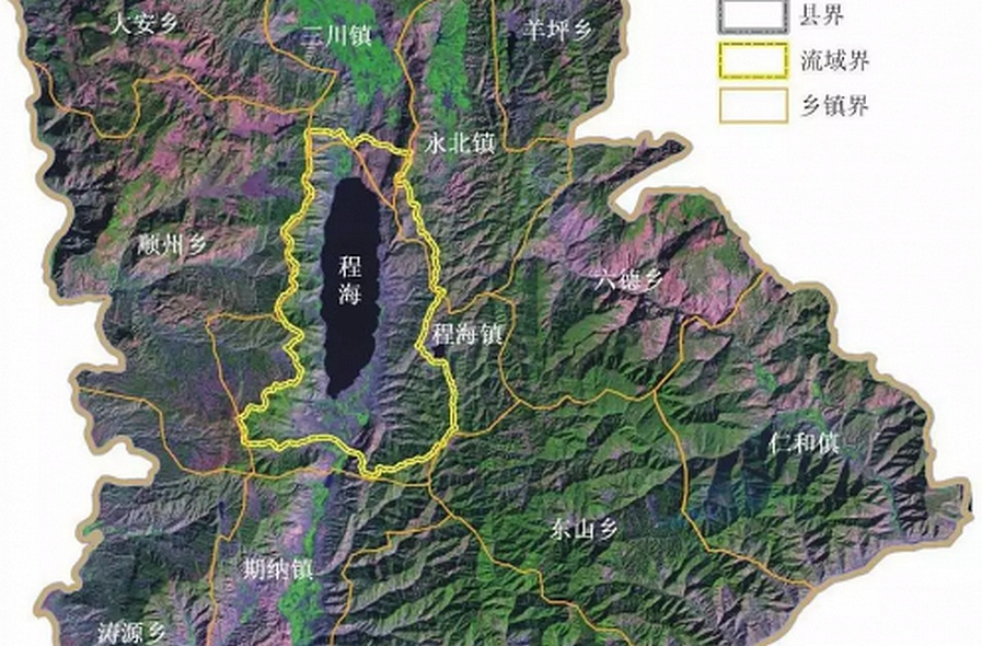 程海（云南省永胜县湖泊）_百度百科