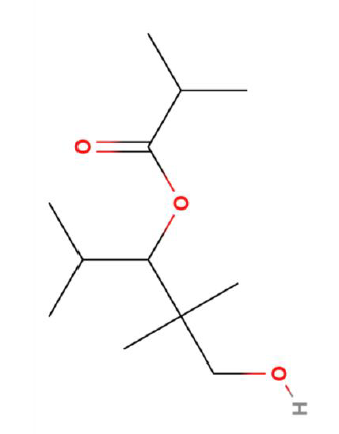 化学名称为2,2,4-三甲基-1,3-戊二醇单异丁酸酯;商品名为十二碳醇酯或