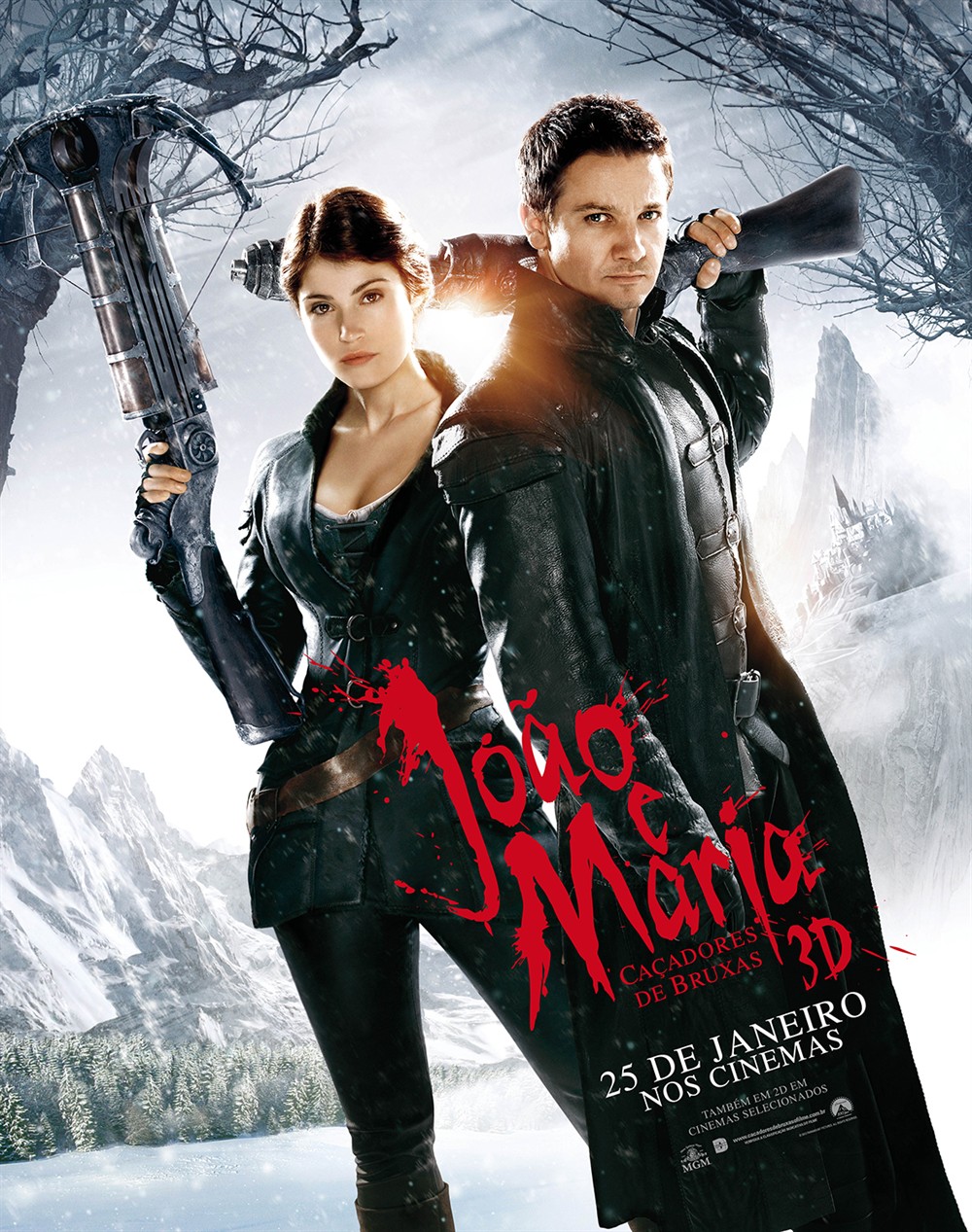 韩赛尔与格蕾特:女巫猎人》是一部融合了3d动作恐怖冒险黑色幽默电影