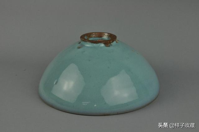 美中不足的宋代钧窑天青釉碗_百科TA说