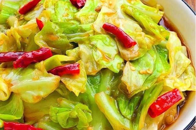 香辣卷心菜