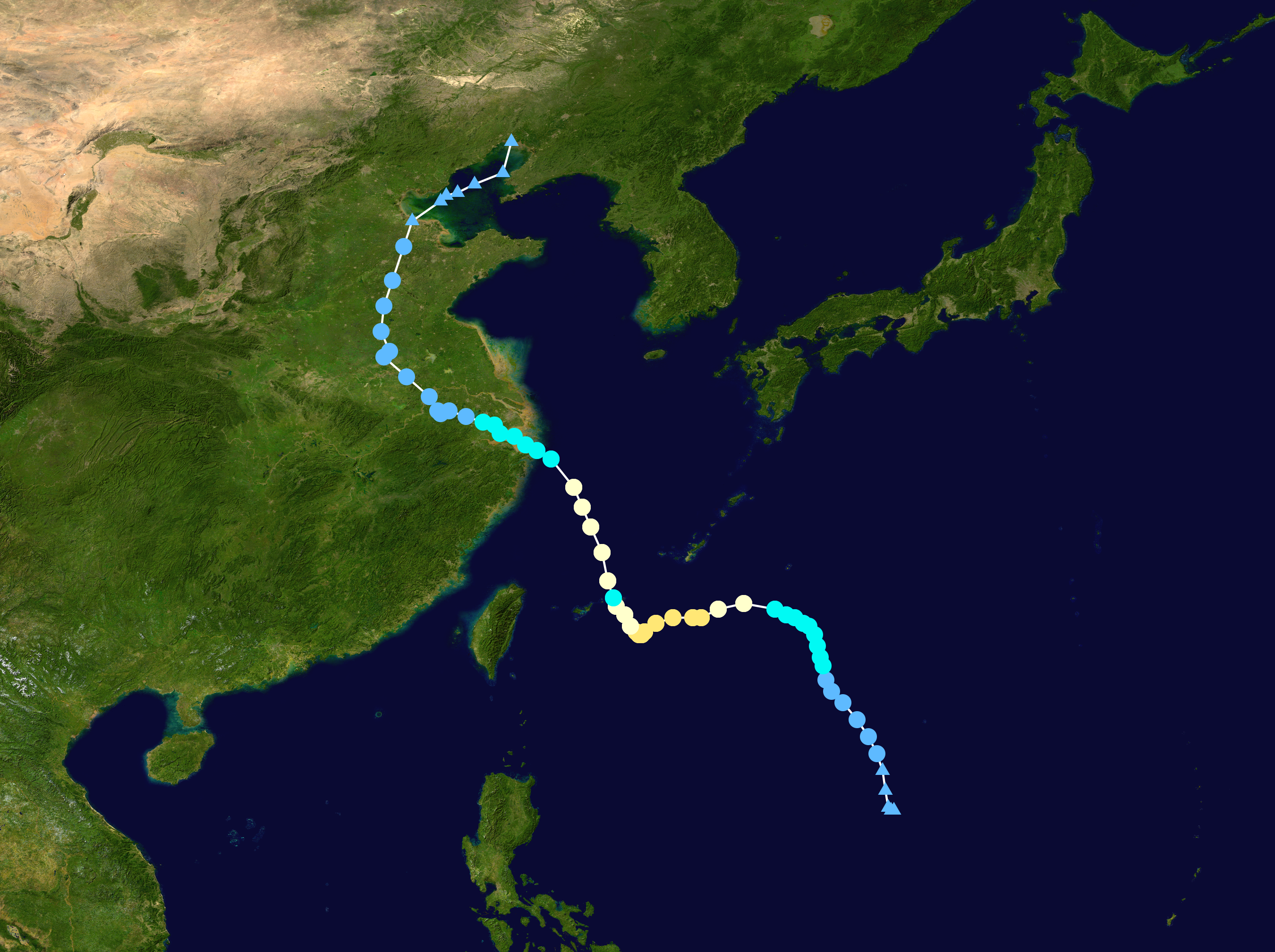  p>强台风烟花(英文名:severe typhoon in-fa;国际编号:2106;联合台风