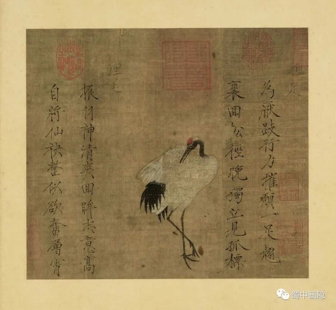 135 赵佶的工笔设色和工笔水墨两种院体花鸟画_百科TA说