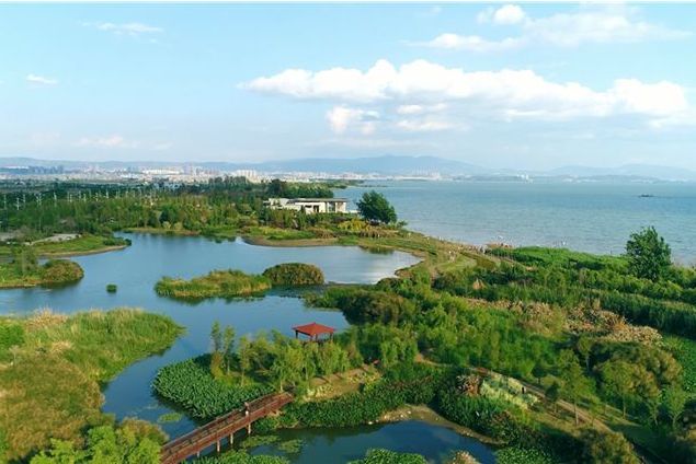  p data-id="gnxalqvw9j">海东湿地公园,云南省昆明市官渡区的公园.