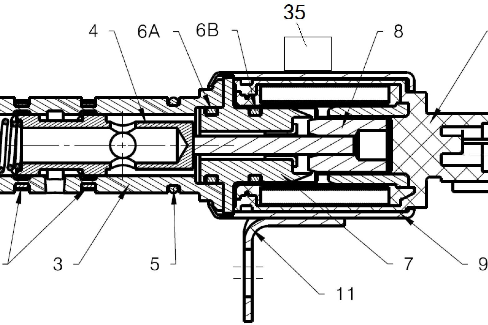一种比例控制液压阀结构