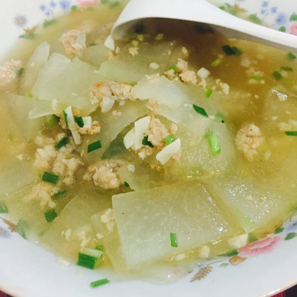冬瓜肉末羹