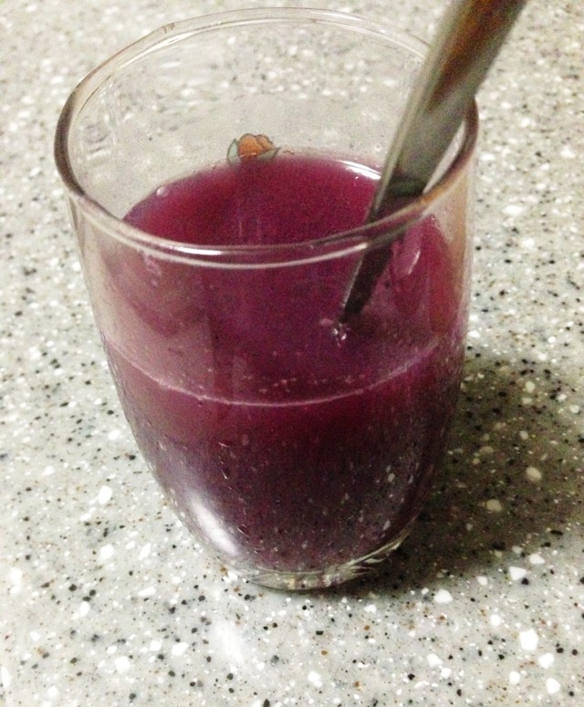 香蕉蜂蜜葡萄汁