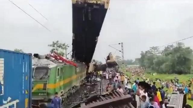 2024年6月17日印度火车追尾事故