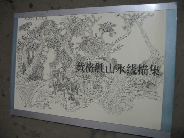 黄格胜山水线描集