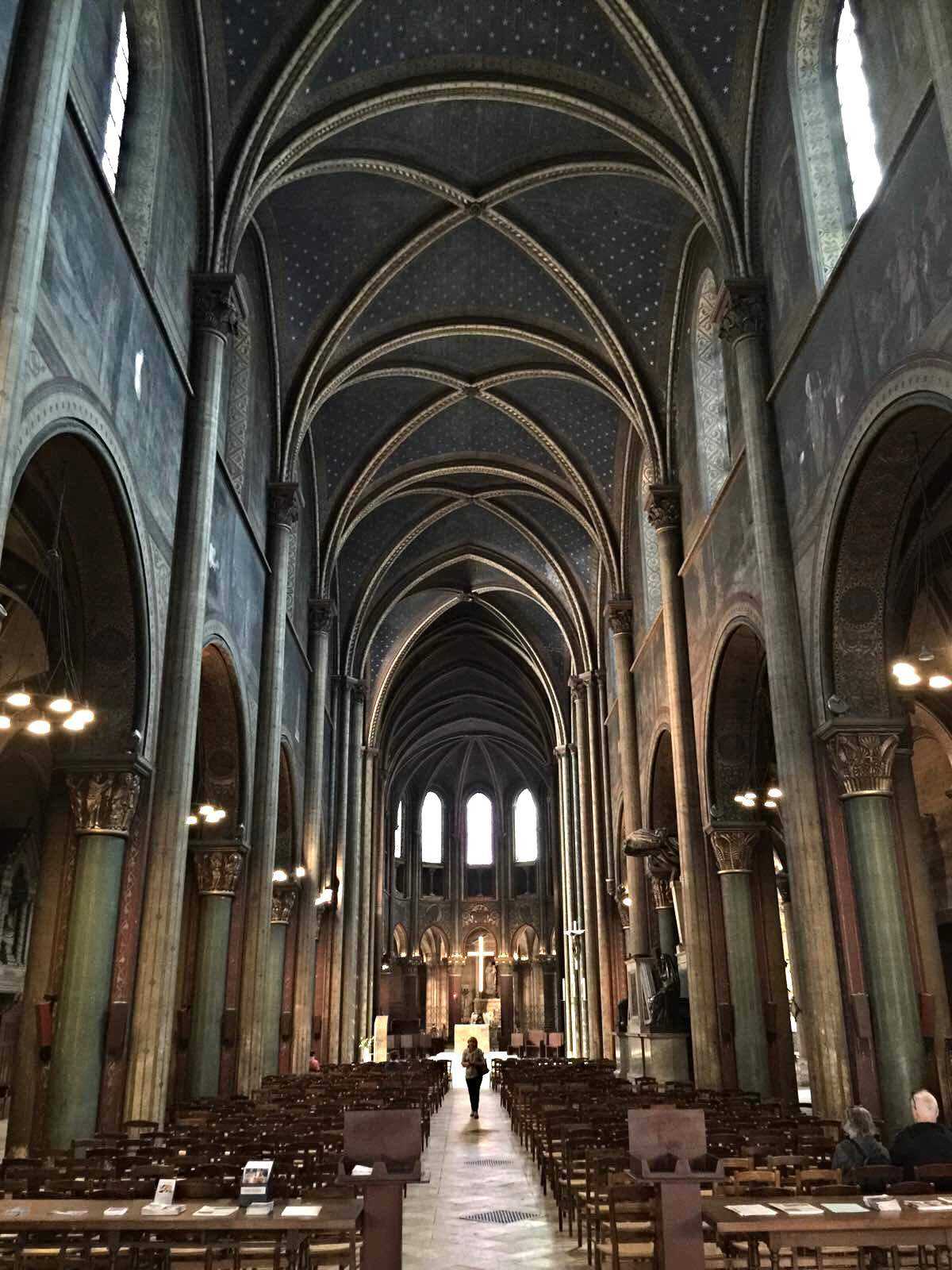  p>圣日耳曼德佩教堂(st-germain-des-pres).