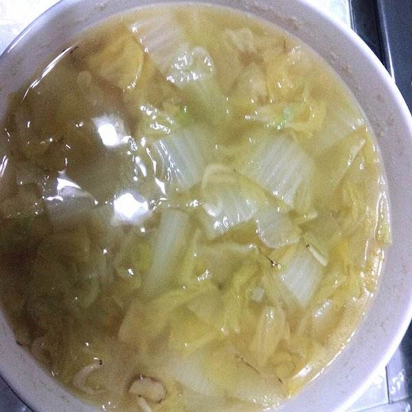 虾皮白菜汤