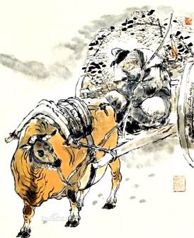 《卖炭翁》诗意画