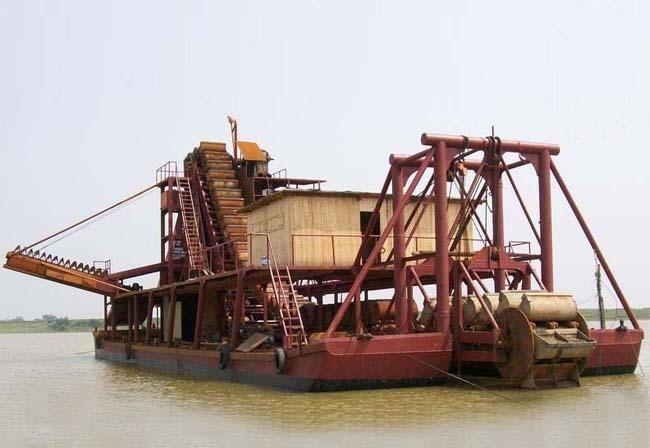 采砂船碎散分级