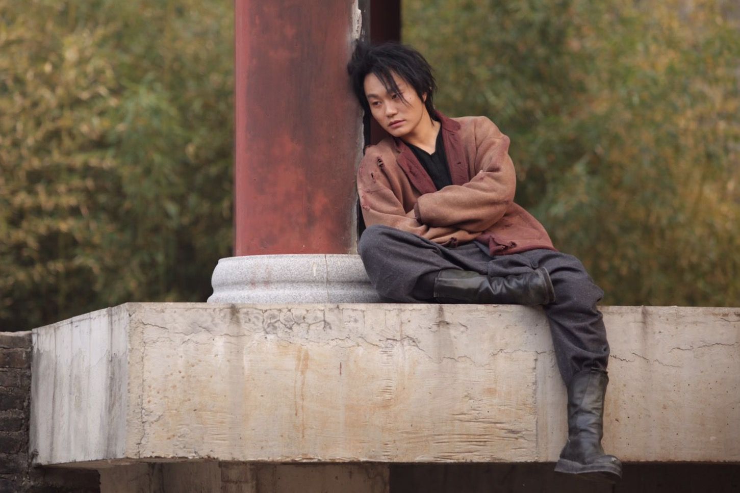 习武期间主演了电视剧《 a target="_blank" href="/item/水浒少年