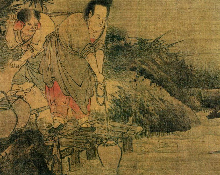 梁楷《八高僧故事图》