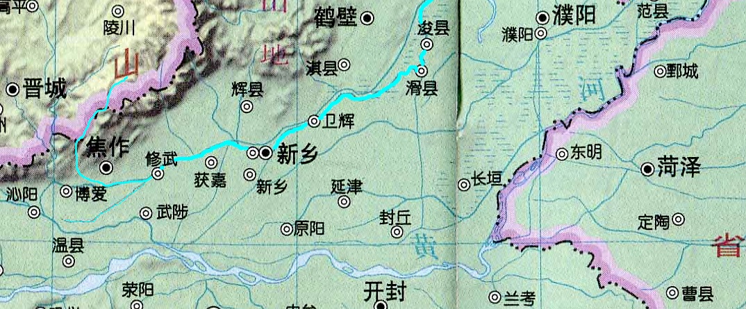 blank" href="/item/海河水系">海河水系南运河的支流