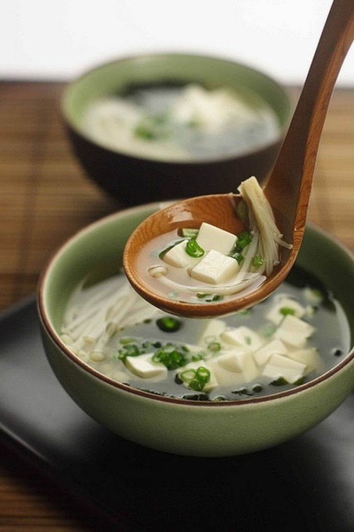 金针菇豆腐汤