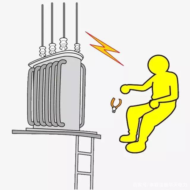 高压电触电