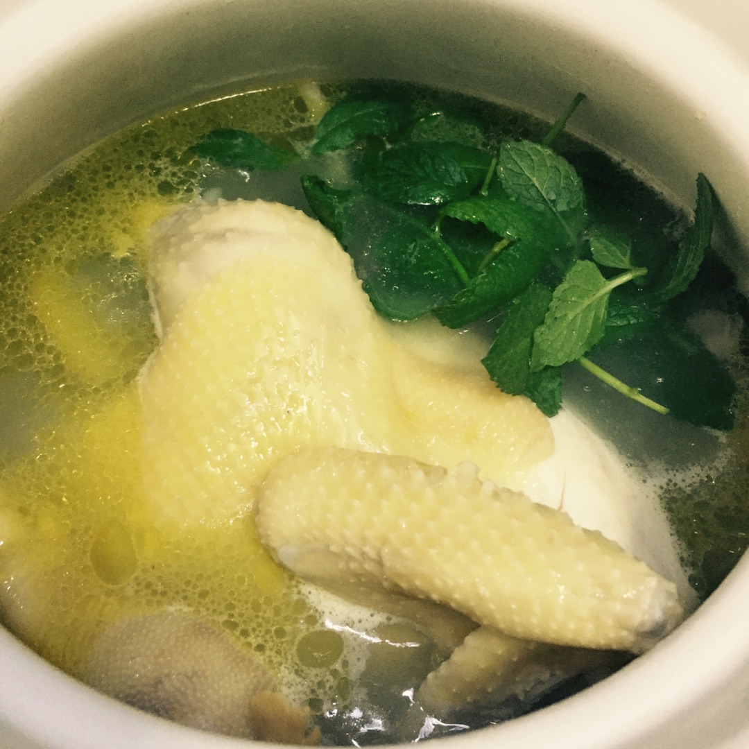 薄荷浸鸡