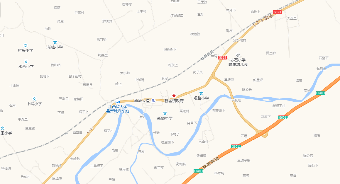 大余新城镇