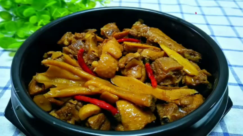 姜焖鸭