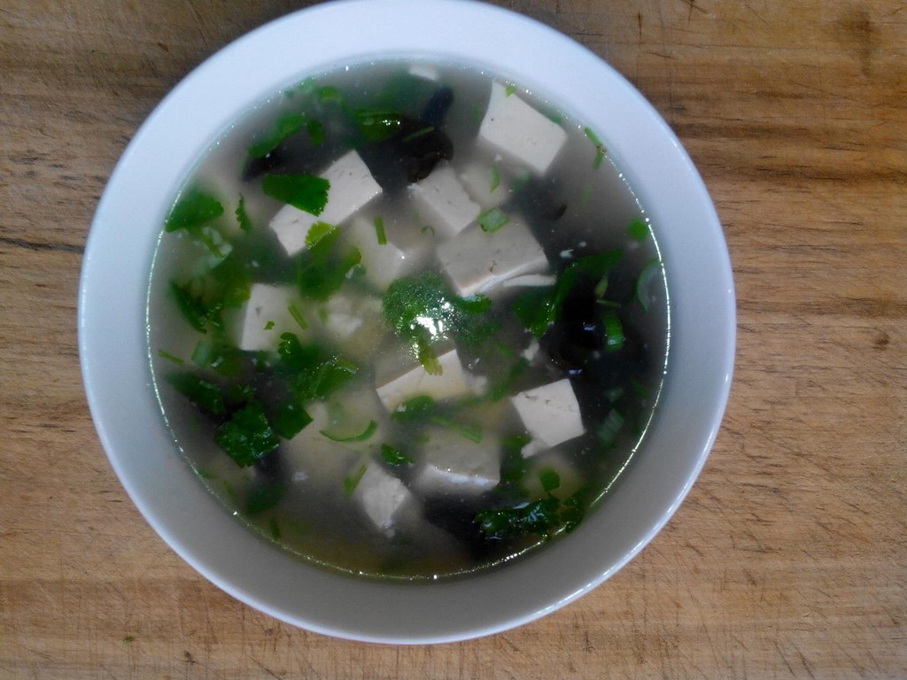 木耳豆腐汤