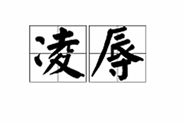 汉语词汇,拼音为líng rǔ,是指触犯个人尊严或自尊的事物;屈辱或伤害