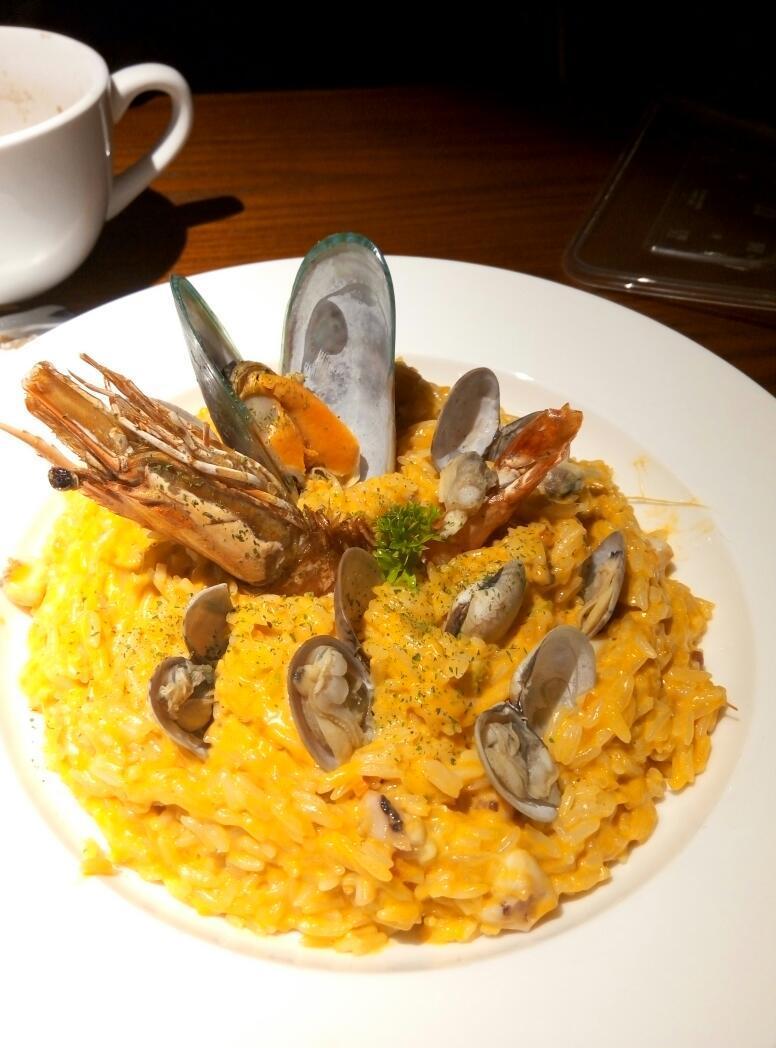 咖喱海鲜焗饭