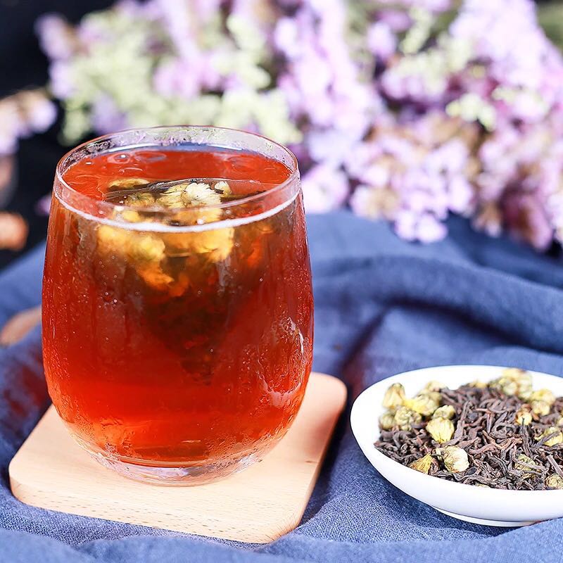 杞枣菊花普洱茶