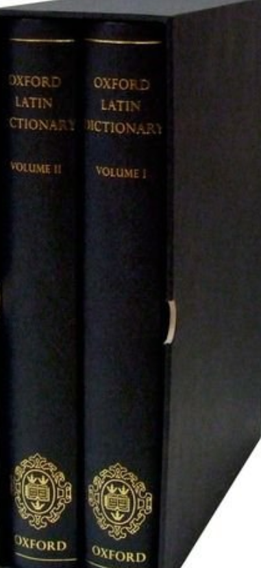 Oxford Latin Dictionary_百度百科
