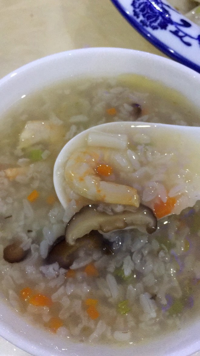 虾米香菇粥