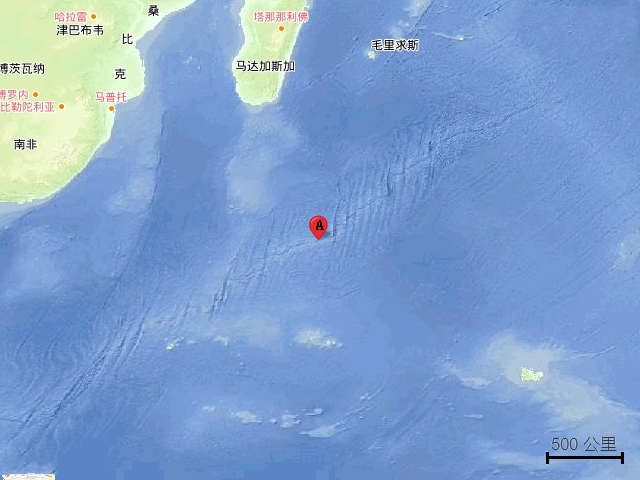 2021年11月15日西南印度洋海岭5.9级地震