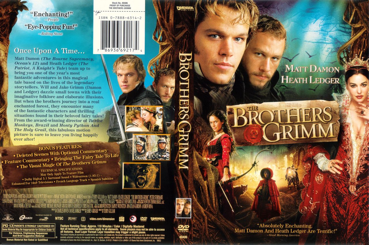  p>《格林兄弟》是2005年8月26日米拉麦克斯影业公司推出的一部充满