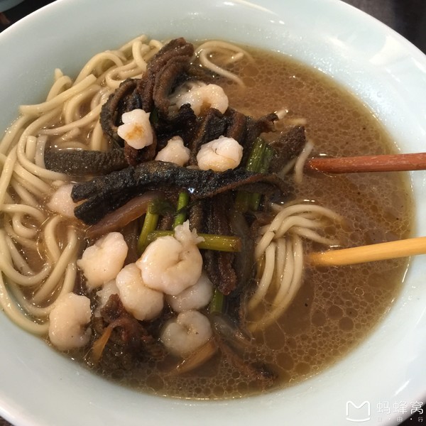 虾仁鳝面