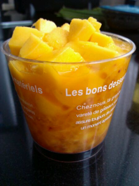 香芒草莓西米露