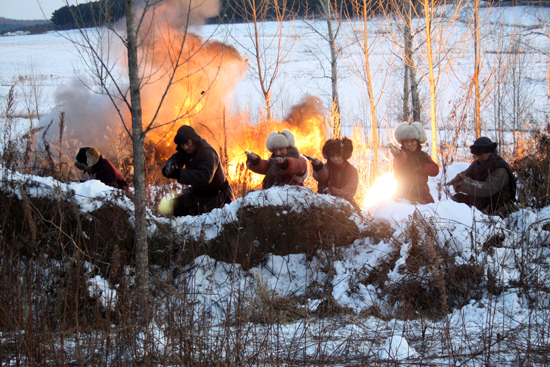 战火中青春之血染风采
